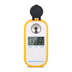 DR301 Digital Honey Refractometer Measuring Sugar Content Meter Range 090 Brix Refractometer Baume Honey Water Concentration Tool, DR301