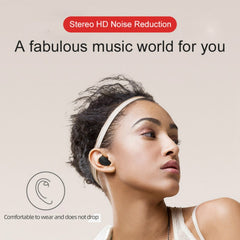 E6S LED Display Wireless Earphone TWS Bluetooth V5.3 Headsets Waterproof Bluetooth Earbuds, E6S (Black)