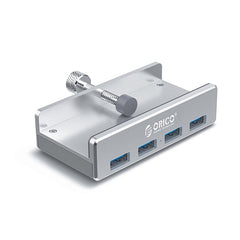 ORICO MH4PU-P Aluminum Alloy 4 Port USB3.0 Clip-type HUB, MH4PU-P(Silver)