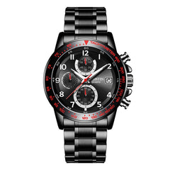 OCHSTIN 6112 Men Multi Function Watch Fashion Sports Business Calendar Luminous Men Watch Quartz Watch Steel Watch