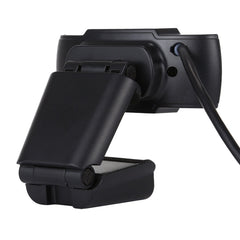 HXSJ A870 Webcam HD 480P PC Camera with Absorption Microphone MIC for Skype for Android TV Rotatable Computer Camera USB Web Cam, 480P