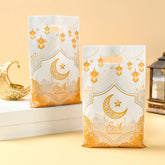 QIFUCN Eid Mubarak Gift Bags Plastic Treat Muslim Ramadan