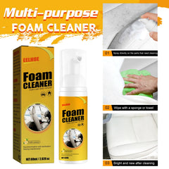 Eliteridegear 100ML multi-purpose foam cleaner for leather and car interior cleaning, foam wash for auto interior surfaces.