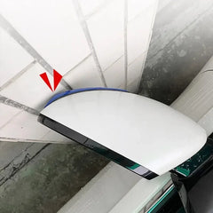 4pcs Car Antis-scratch Protective Sticker Body Bumper Anti-collision Protection Door Rearview Mirror Edge Guard Rubber Strip