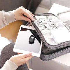 Adistore portable Bluetooth GPS pet tracker with long battery life, compact design, and tracking device for pets.