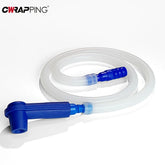 Eliteridegear car brake oil exchange pump with 50cm hose, brake fluid filling connector, and oil pipe tool for vehicle maintenance