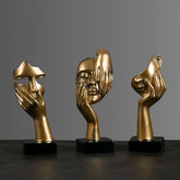Choice Resin Abstract Mask Figurine Home Office Decor