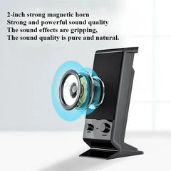 ZJMZYMC V-112 Desktop USB Bluetooth Mini Speaker Subwoofer
