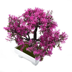ZhejiangChoice Artificial Bonsai Small Tree Plant Decor Home