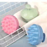 Silicone Scalp Massager Brush – Shampoo & Hair Cleansing Comb