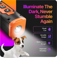 ABQP Ultrasonic Dog Repeller For Pet Owners Rechargeable