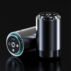 Eliteridegear Smart Auto Car Air Freshener Diffuser with long-lasting scent and odor elimination, mounted inside a car.