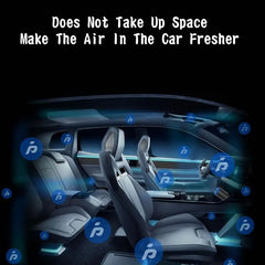 Eliteridegear mini car air purifier with 12V negative ion deodorization, portable travel essential, compact device for clean air inside vehicle.