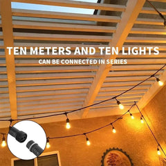 Foroureyes Outdoor Festoon LED Fairy Lights 30m Warm White