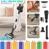 DayPlus Cordless Vacuum Cleaner Powerful Suction For Home