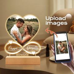 Personalized Photo Frame For Couples Gift Acrylic Plaque