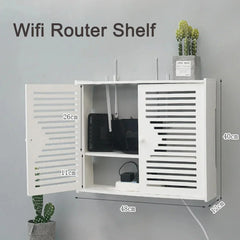 Dreamburgh Wall Mounted Router Shelf Living Room Storage