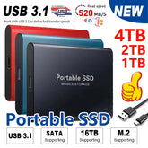 AEVYVKV Portable SSD 2TB USB C External Drive For Laptop