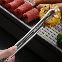 BalmyDays Stainless Steel Kitchen Tongs 24 Or 28 Cm For Chefs With Precision Grip Hygienic Cooking And Grilling