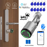 Smart Door Lock IP67 Waterproof With App Control For Homes