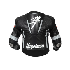 Suzuki Hayabusa Motorcycle Black Leather Jacket
