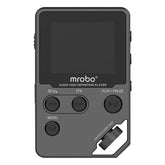 1.8 inch HIFI MP3 Player Metal High Sound Quality Entry-level Lossless Music Player, Support TF Card / FM / E-book