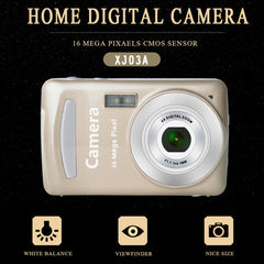 2.4 Inch 16MP 720P Mini LSR Cam Digital Camera for Kids Baby Cute Cartoon Multifunction Toy Camera Children Birthday