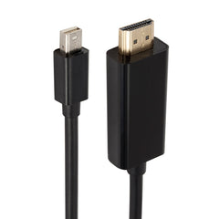 1080P HD DisplayPort DP to HDMI Adapter Cable Cord 1.8M Display Port to HDMI Cable 1080P Video Connector for PC Notebook, Mini DP to HDMI