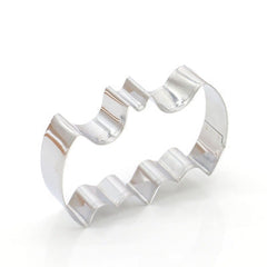 2 PCS Stainless Steel Cookie Cutter Bat Modeling Mold Halloween Cutting Mold DIY Tool