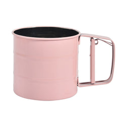 Stainless Steel Flour Sieve Baking Tool Hand-Pressed Flour Sieve