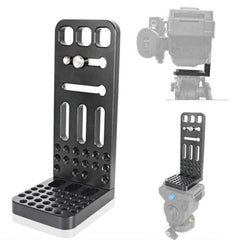 BENXIN L130A Universal Vertical Clapper Is Suitable For SLR Stabilizer Quick-install Plate Tripod Hydraulic Head Vertical Clapper, BEXIN L130A