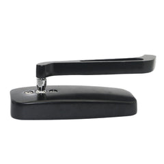 Anti-glare Square Aluminum Motorcycle Modified Rearview Mirror, White Mirror, Anti-glare
