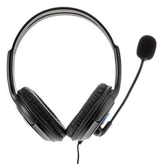 Bilateral Large Headphones PS4 Host Internet Voice Chat Headset for PS4, Large Headphones