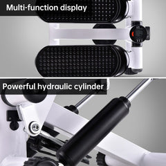 Household Mini Hydraulic Mute Multi-function Fitness Stepper, without Rope
