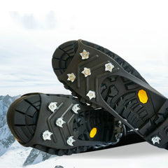 8 Teeth Ice Claw Outdoor Non-slip Shoes Covers for Ice Snow Ground, M(35-40 Yards), L(41-45 Yards)