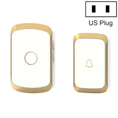 CACAZI A20 Smart Home Wireless Doorbell Digital Music Remote Control Waterproof Doorbell, US Plug, UK Plug, EU Plug