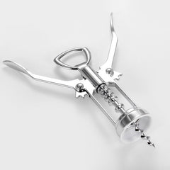 2 PCS Multifunctional Zinc Alloy Red Wine Bottle Opener Kitchen Supplies Gadgets, Zinc Alloy Bottle Opener