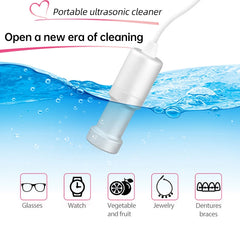 JeKen CE-9600 Household Ultrasonic Cleaner Vegetable Washing Glasses Watch Jewelry Cleaner, US Plug, EU Plug, AU Plug, UK Plug