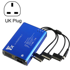 For DJI Phantom 4 Pro Advanced+ Charger 4 in 1 Hub Intelligent Battery Controller Charger, UK Plug, AU Plug