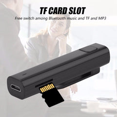 Bluetooth Receiver Smart Headphone Voice Translator 26 Multi-language Travel Business TF Card Voice Text Interpreter Earphone