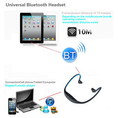 S9 Wireless Sports Bluetooth Earphones for iPhone Huawei XiaoMi Phone, Support TF / SD Card & Microphone