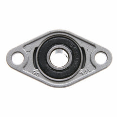 2pcs Diamond Bearing Housing Zinc Alloy Miniature Housing Bearing 3D Printer Accessories Universal, KFL08 (inner diameter 8), KFL000 (inner diameter 10), KFL001 (inner diameter 12)