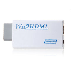Nintendo Wii Hassle Free Plug and Play for Wii to HDMI 1080p Converter Adapter Wii2hdmi 3.5mm Audio Box Wii-link, To HDMI 1080p Converter Adapter
