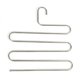 5 Layers S Shape Multi-Functional Clothes Hangers Pants Storage Hangers, S Shape Hangers