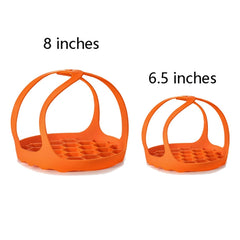 Silicone Steamer Egg Cooker Silicone Steamer Basket, 8 Inches, 6.5 Inches