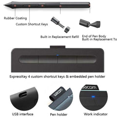 Wacom CTL-4100 Tablet Intuos Hand-Painted Board Computer Drawing Board Handwriting Board, CTL-4100