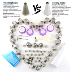 88 in 1 Decorating Mouth Set Cake Baking Jewelry Set, 88 PCS/Set