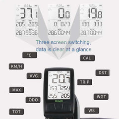 GIYO M4 Bicycle Computer Bluetooth Wireless Road Bike Speedometer Odometer, GIYO M4