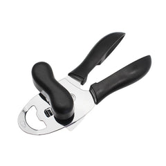 4 in 1 Multifunctional Can Opener Kitchen Household Lid Opener Canning Knife, Black, Green