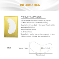 Paper Patches Eyelash Under Eye Pads Lash Eyelash Extension Paper Patches Eye Tips Sticker Wraps Make Up Tools